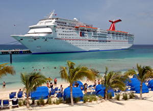 Bureaubladachtergronden Schip Cruiseschip Carnival Elation