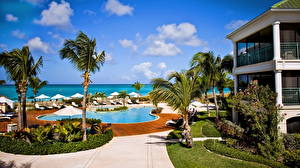 Sfondi desktop Resort Spagna Piscine Caribbean Città
