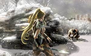 Image Warriors Swords Fantasy Girls