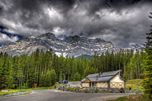 Bakgrunnsbilder Park Canada Banff