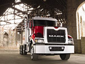 Bureaubladachtergronden Mack Trucks Vrachtauto automobiel