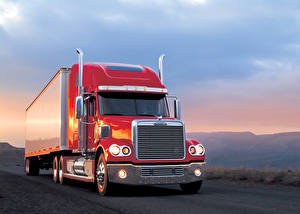 Bakgrundsbilder på skrivbordet Freightliner Trucks Lastbilar automobil