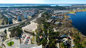 Bakgrundsbilder på skrivbordet Finland Tampere Städer