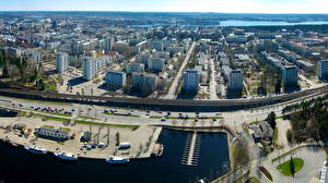 Bakgrundsbilder på skrivbordet Finland Tampere stad