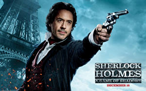 Bureaubladachtergronden Sherlock Holmes 2009 Films