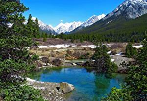 Fondos de escritorio Parque Canadá Banff Naturaleza