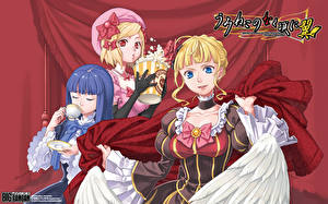 Bakgrunnsbilder Umineko When They Cry Anime Unge_kvinner