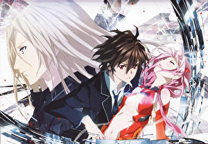 Fotos Guilty Crown Kerl Anime Mädchens