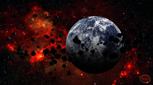 Bakgrunnsbilder Asteroider det ytre rom