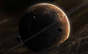 Wallpapers Surface of planets