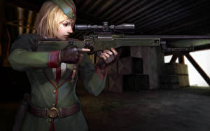 Bakgrundsbilder på skrivbordet Counter Strike  Datorspel Unga_kvinnor