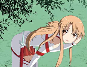 Hintergrundbilder SAO Anime Mädchens