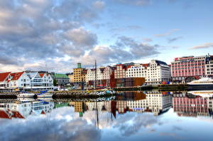 Фотографии Норвегия Берген город
