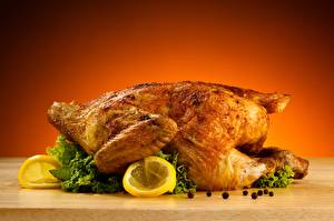 Hintergrundbilder Fleischwaren Hühnerbraten das Essen