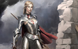 Images Warriors Armor Fantasy Girls