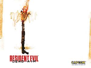 Bakgrundsbilder på skrivbordet Resident Evil Resident Evil Dead Aim dataspel