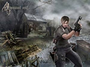 Tapety na pulpit Resident Evil Resident Evil 4 gra wideo komputerowa