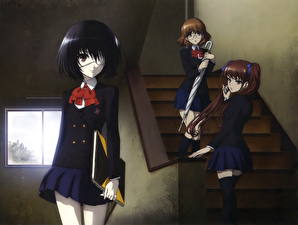 Hintergrundbilder Another Anime Mädchens