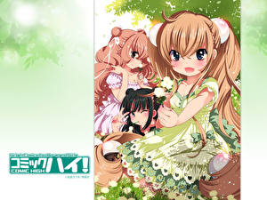 Desktop wallpapers Kodomo no Jikan Anime Girls