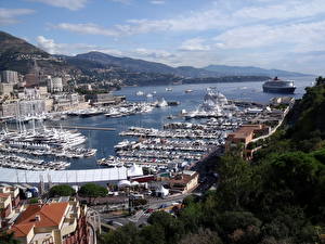 Tapety na pulpit Monako Monte Carlo Miasta