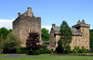 Bilder Burg Schottland Dean Städte