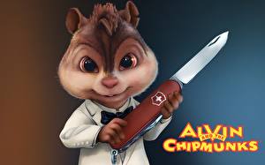 Bureaubladachtergronden Alvin and the Chipmunks Cartoons