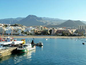 Bakgrundsbilder på skrivbordet Spanien Kanarieöarna