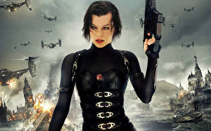 Papel de Parede Desktop Resident Evil : o hóspede do maldito Resident Evil 5: Retaliação Filme