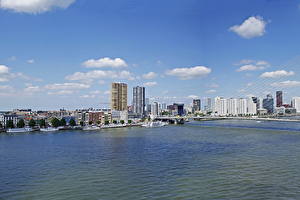 Bakgrunnsbilder Nederland Rotterdam byen