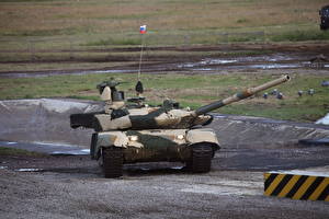 Bakgrundsbilder på skrivbordet Stridsvagnar T-90  Militär