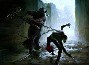 Bakgrundsbilder på skrivbordet Resident Evil dataspel