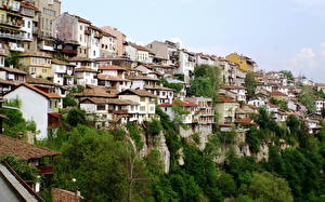 Bakgrundsbilder på skrivbordet Bulgarien Veliko Tarnovo Städer