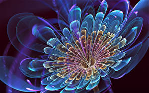 Photo 3D Graphics Flowers