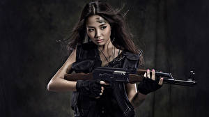 Photo female Army