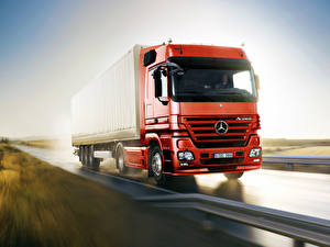 Hintergrundbilder Mercedes-Benz Lastkraftwagen Autos
