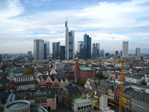 Bureaubladachtergronden Duitsland Frankfurt am Main
