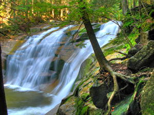 Hintergrundbilder Wasserfall Bäche  Natur