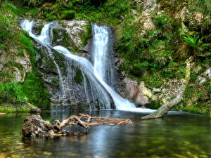 Hintergrundbilder Wasserfall Bäche Natur