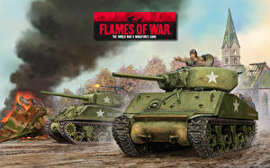 Fondos de escritorio Flames of War Tanques