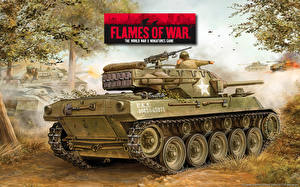 Fonds d'écran Flames of War Tank