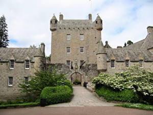 Обои Замки Шотландия Cawdor  Города
