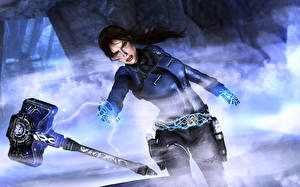 Bakgrundsbilder på skrivbordet Tomb Raider Lara Croft Datorspel Unga_kvinnor