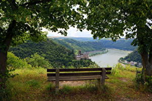 Images Rivers Bench  Nature