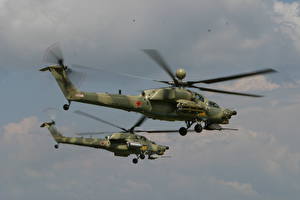Обои Вертолеты Ми-28Н