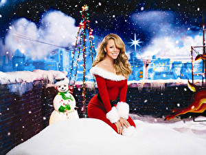 Desktop hintergrundbilder Mariah Carey Musik Prominente Mädchens