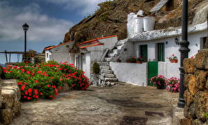 Hintergrundbilder Gebäude Spanien Kanarische Inseln  Städte