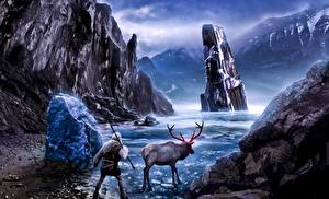 Images Heroes comics Romantically Apocalyptic Deer Fantasy
