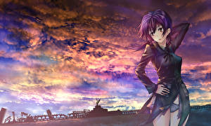 Desktop wallpapers Strike Witches Anime Girls