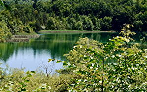 Papel de Parede Desktop Lago Croácia  Naturaleza