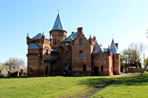 Fonds d'écran Château fort Ukraine Vasylivka Popov Villes